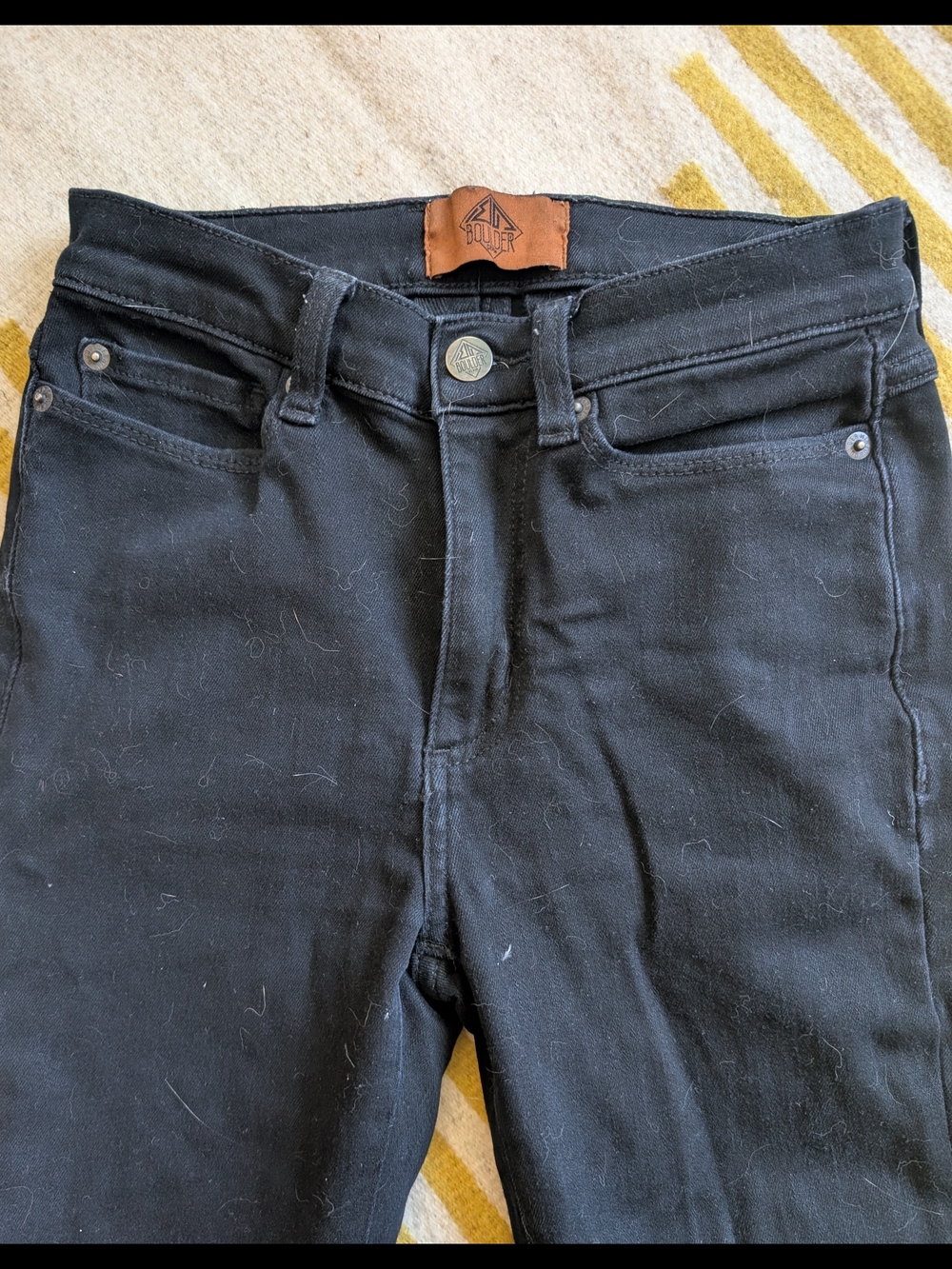 Boulder Denim 2.0 Women's Skinny Fit Jeans Pitch Black